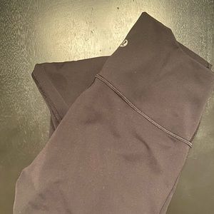 Lululemon Wunder Under Black Tights